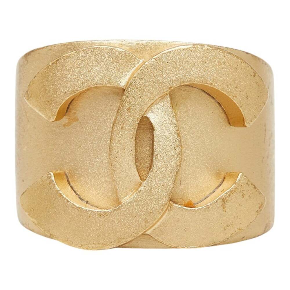 Chanel Cc Logo Ring Metal #266453C65B - Picture 2 of 6